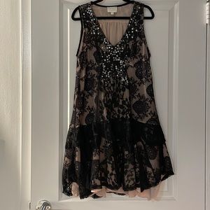 Vintage Black Lace LuPruia Dress